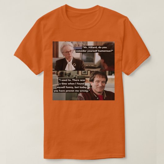 Frau Doubtfire Halten Sie sich für humorvoll T-Shirt (Design vorne)