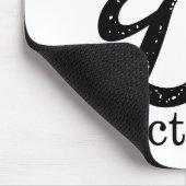 Frau Dr. Funny Spaß PHD Mousepad (Ecke)