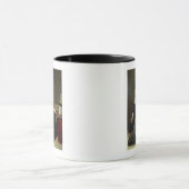 Frau durch einen Virginal Tasse (Zentrum)