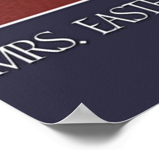 Frau Eastern U.S. Galaxy, Karen Hauck - 1 Poster (Ecke)