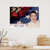 Frau Eastern U.S. Galaxy, Karen Hauck - 2 Poster (Küche)