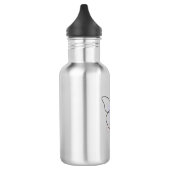 Frau Edelstahlflasche (Links)