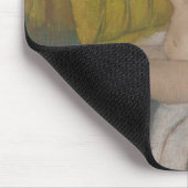 Frau Edgar Degass |, die ihr Haar kämmen lässt Mousepad (Ecke)