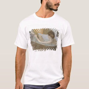 Frau Edgar Degass in ihrem Bad, ihr Bein T-Shirt