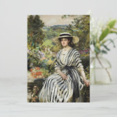 Frau Edward Windsor Hussey | James Jebusa Shannon Karte (Stehend Vorderseite)