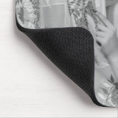 Frau eingewickelt mousepad (Ecke)