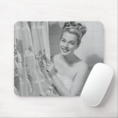 Frau eingewickelt mousepad (Mit Mouse)