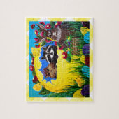 "Frau Elisabeth's Osterwelt-Jigsaw-Puzzle Puzzle (Vertikal)