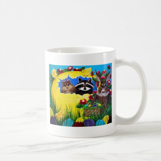 "Frau Elisabeths Osterwelt Kaffeetasse (Rechts)