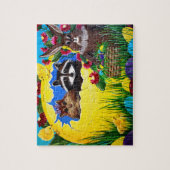 "Frau Elisabeths Osterwelt Puzzle (Vertikal)