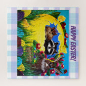 "Frau Elisabeths Osterwelträtsel Puzzle (Horizontal)