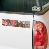 Frau Elisabeth's Peppermint World Autoaufkleber (Auf Lkw)