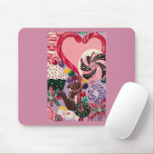 Frau Elisabeth's Peppermint World Mousepad (Mit Mouse)