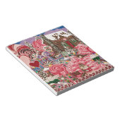 Frau Elisabeth's Peppermint World Notizblock (angewinkelt)