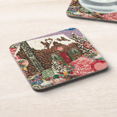 Frau Elisabeth's Peppermint World Untersetzer (Linke Seite)