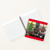 Frau Elizabeth Christmas Notebook Notizblock (Innenseite)