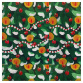 Frau Elizabeth Christmas Tree Stoff (Nahaufnahme)