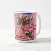 "Frau Elizabeths Candy Land Kaffeetasse (VorderseiteRechts)
