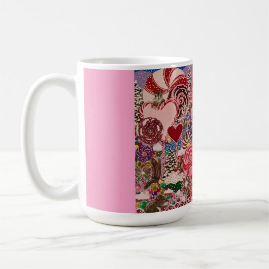 "Frau Elizabeths Candy Land Kaffeetasse (Links)
