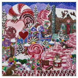 Frau Elizabeths Candy Land Stoff