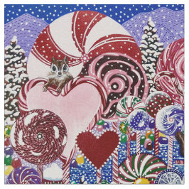 Frau Elizabeths Candy Land Stoff