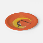 "Frau Elizabeth's Crescent Moon Candy Paper Plate" Pappteller (Schrägansicht)