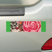 "Frau Elizabeth's Peppermint World" Autoaufkleber (Auf Auto)