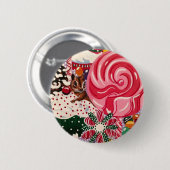 "Frau Elizabeth's Peppermint World" Button (Vorne & Hinten)