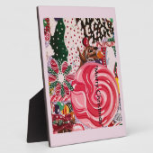 "Frau Elizabeth's Peppermint World" Fotoplatte (Seite)