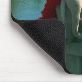 Frau Ella im Park Mousepad (Ecke)