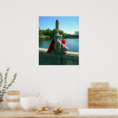 Frau Ella im Park Poster (Küche)