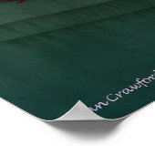 Frau Ella im Park Poster (Ecke)