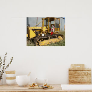 Frau Ella Karo für die Ausrstung landwirtschaftlic Poster