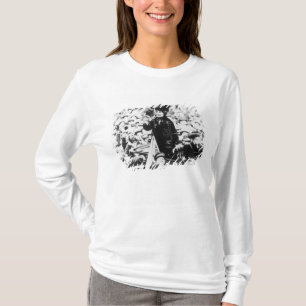 Frau Emmeline Pankhurst Addressing eine Menge T-Shirt