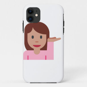 Frau Emoji iPhone 11 Hülle