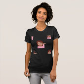 Frau Emoji T-Shirt (Vorne ganz)