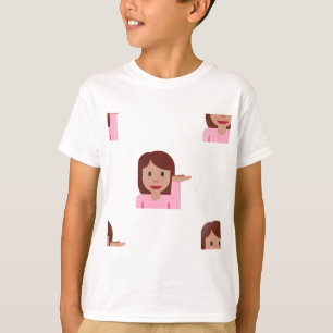 Frau Emoji T-Shirt