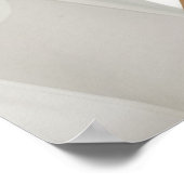 Frau erhält Schönheitsschlammmaske Poster (Ecke)