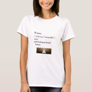 Frau: erwachsene biologische weibliche menschliche T-Shirt