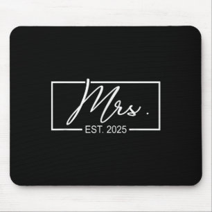 Frau Est. 2025 Ehe Ehefrau Mr. &Amp; Mousepad