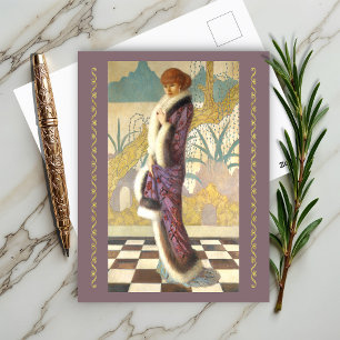 Frau Ethel Cushing Postkarte