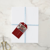 Frau Extravagant Santa Geschenkanhänger (Mit Garn)