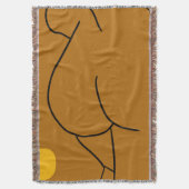 Frau Fat Hintern Decke (Vorderseite Vertikal)