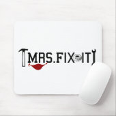 Frau Fix es Mousepad (Mit Mouse)