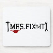 Frau Fix es Mousepad (Vorne)