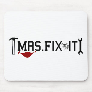 Frau Fix es Mousepad