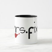 Frau Fix It Tasse (Zentrum)