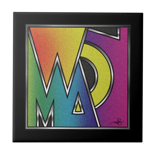 FRAU FLIESE (Vorderseite)