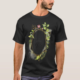 Frau Floral Diamond Fiancee Bachelorette T-Shirt