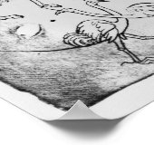 Frau Fr 19093 fol.18v Verschiedene Zeichnungen Poster (Ecke)